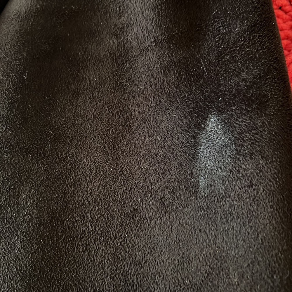 Suede zippered coat - Picture 10 of 10